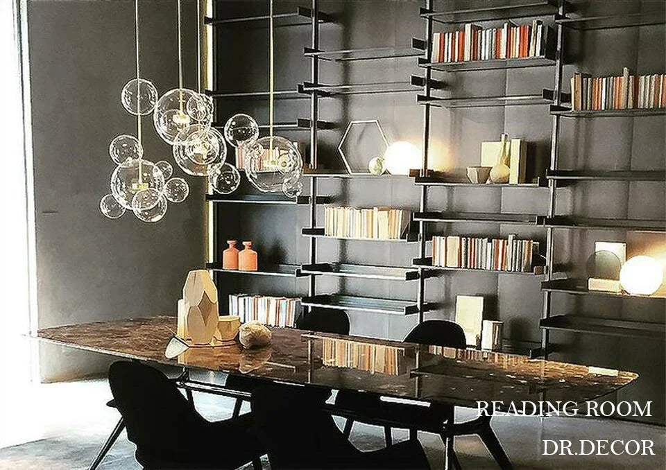 DecorBites™ Modern LED Bubble Ball Chandelier