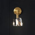 DecorBites™ Modern LED Crystal Wall Sconce - Clear Half Ball Bedchamber Lamp