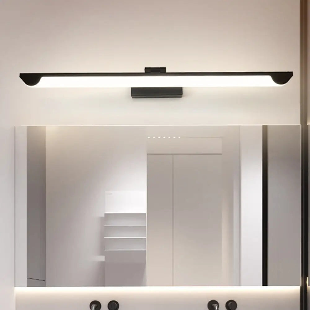 DecorBites™ Modern LED Vanity Light Fixture - Swivelable Linear Acrylic Wall Mount Lamp for Bathrooms