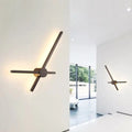 DecorBites™ Modern LED Wall Lamp with Coffee Finish - Perfect Corner Lighting Fixture