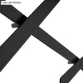 DecorBites™ Modern LED Wall Light in Black for Living Room Décor - Crossed Lines Design