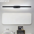 DecorBites™ Modern LED Wall-Mounted Vanity Light in White/Black with Adjustable Width and Multiple Light Options
