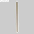 DecorBites™ Modern LED Wall Sconce - White Elongated Acrylic Light - Warm/White Lighting