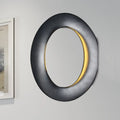 DecorBites™ Modern LED Wall Sconce with Black/White Aluminum Shade for Bedroom