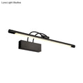 DecorBites™ Modern LED Wall Vanity Light Fixture with Metallic Shade - Black, Warm/White Light