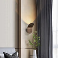 DecorBites™ Modern Metal Bracket LED Bedside Wall Mount Light in Elegant Black/Gold/Coffee Finish