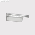 DecorBites™ Modern Metal LED Vanity Light in Chrome with Warm/White Light