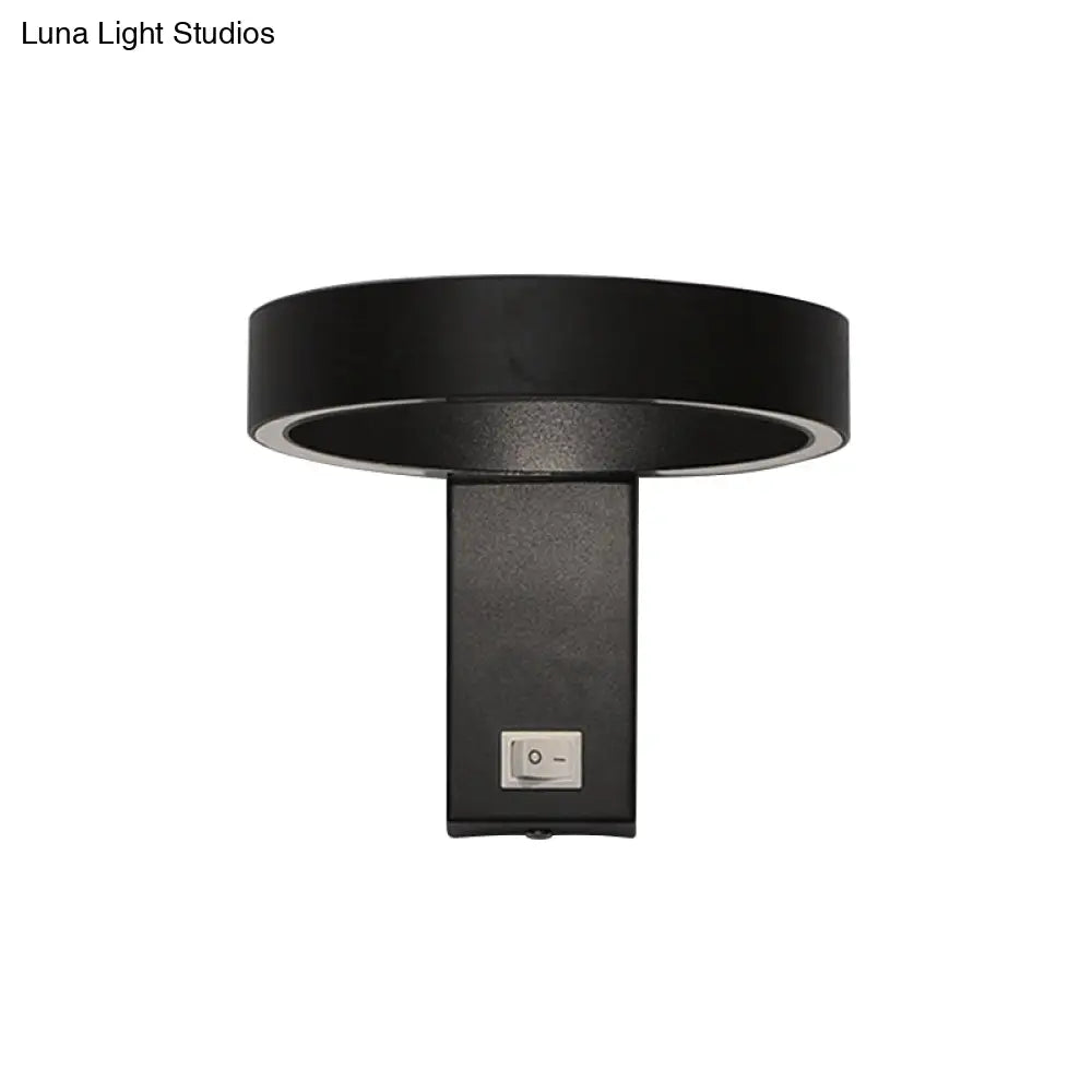 DecorBites™ Modern Minimalist LED Wall Sconce with Adjustable Aluminum Fixture – Warm or White Light for Living Room Décor
