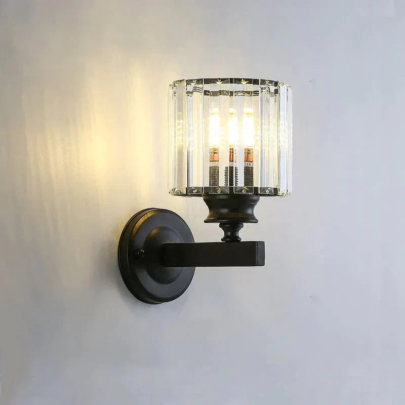 DecorBites™ Modern Minimalist Wall Lamp with Glass Shade for Bedside Lighting Living Room Lighting