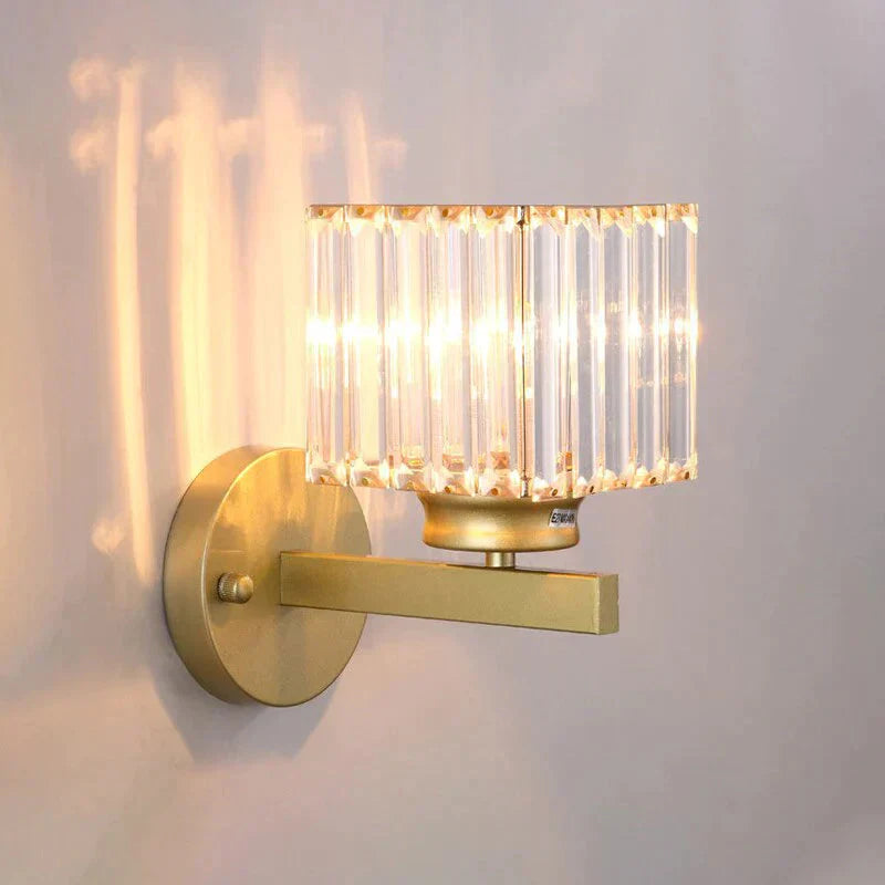 DecorBites™ Modern Minimalist Wall Lamp with Glass Shade for Bedside Lighting Living Room Lighting