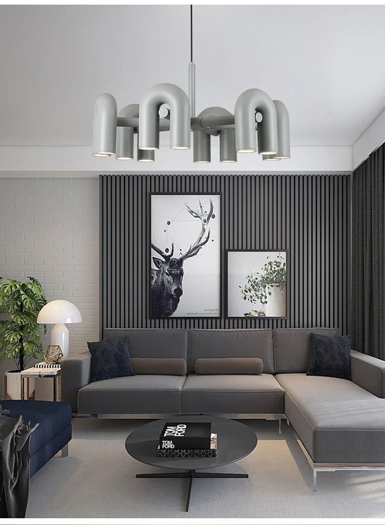 DecorBites™ Modern Nordic LED Ceiling Chandelier for Home