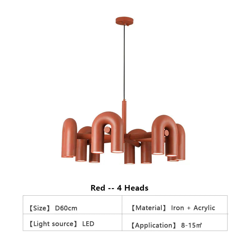 DecorBites™ Modern Nordic LED Ceiling Chandelier for Home