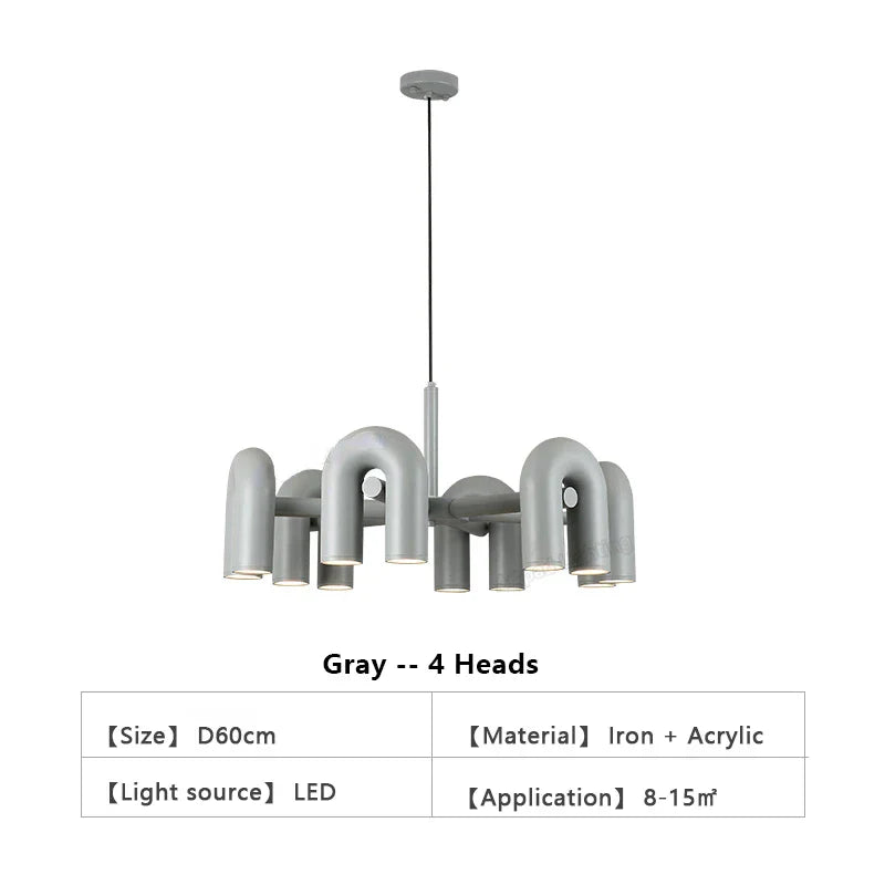 DecorBites™ Modern Nordic LED Ceiling Chandelier Light