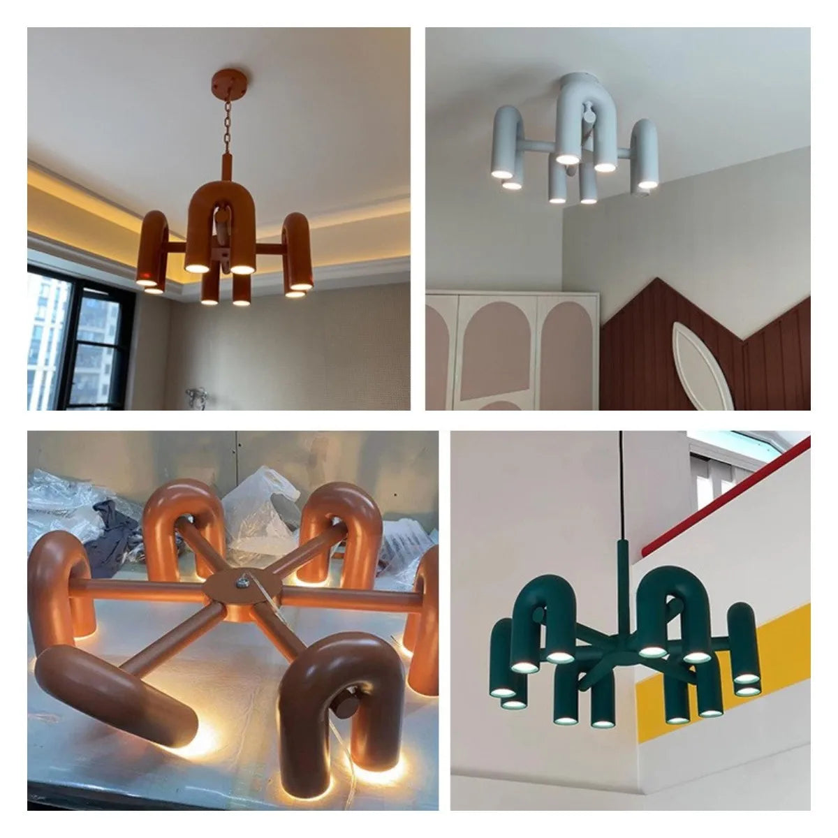 DecorBites™ Modern Nordic LED Ceiling Chandelier Light