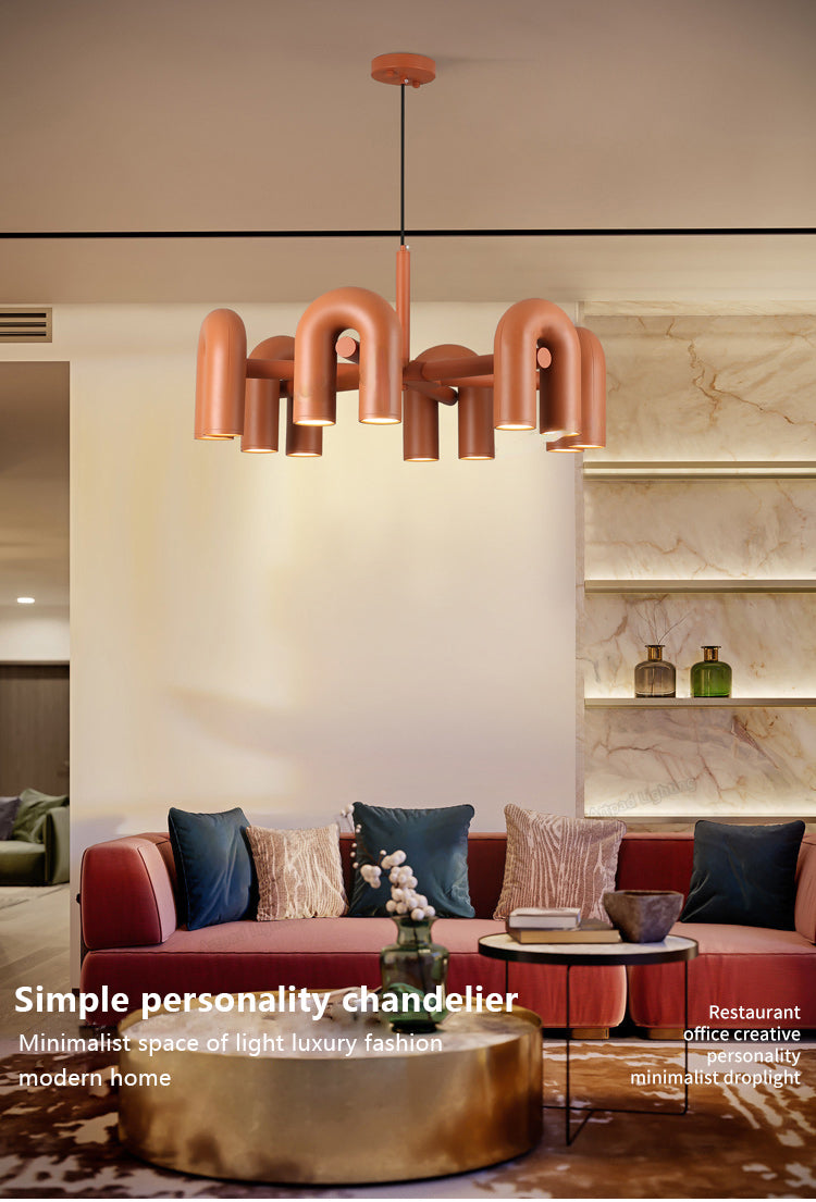 DecorBites™ Modern Nordic LED Ceiling Chandelier Light