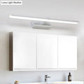 DecorBites™ Modern Nordic LED Wall Lamp for Stylish Bathroom Vanity - White/Wood, 16"/19.5" Wide