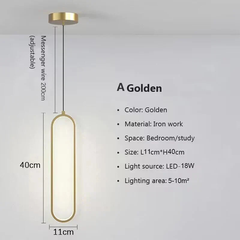 DecorBites™ Modern Nordic Pendant Light for Home Decoration
