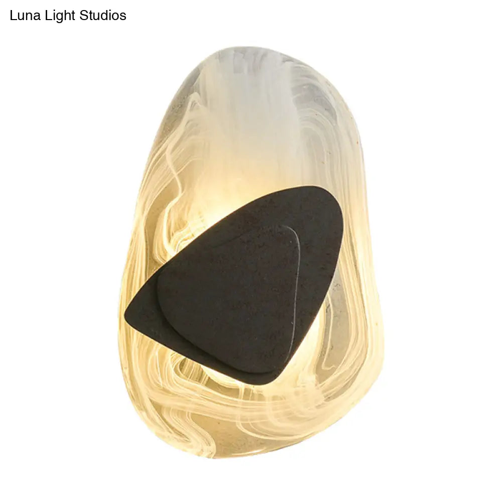 DecorBites™ Modern Nordic Sconce: Luxury Glass Wall Mount Light Fixture for Bedroom
