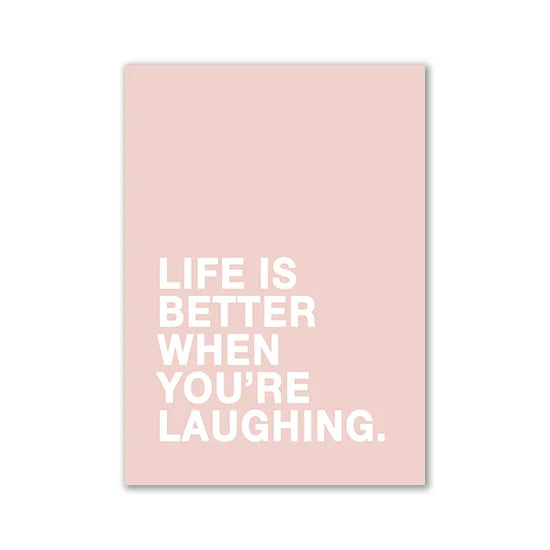 DecorBites™ Modern Pink Aesthetic Wall Art Prints