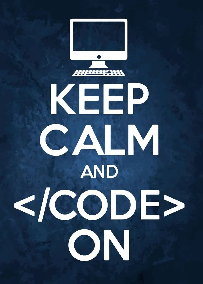 DecorBites™ Modern Programmer Gamer Canvas Wall Art