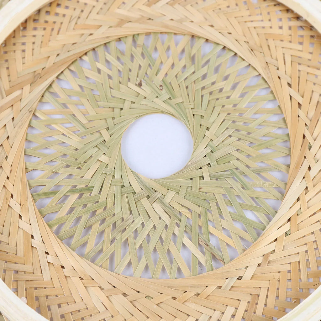 DecorBites™ Modern Rattan Pendant Light - LED Ceiling Fan
