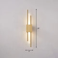 DecorBites™ Modern Rod Wall Light with LED Acrylic Sconce for Stairways.