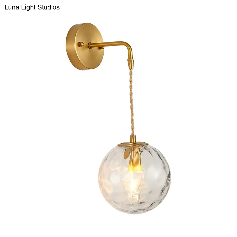 DecorBites™ Modern Small Wall Mounted Metallic Bedside Reading Light