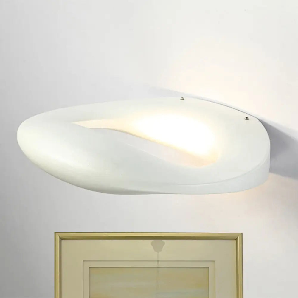DecorBites™ Modern Smiling Face LED Wall Lamp for Corridors - Black/White