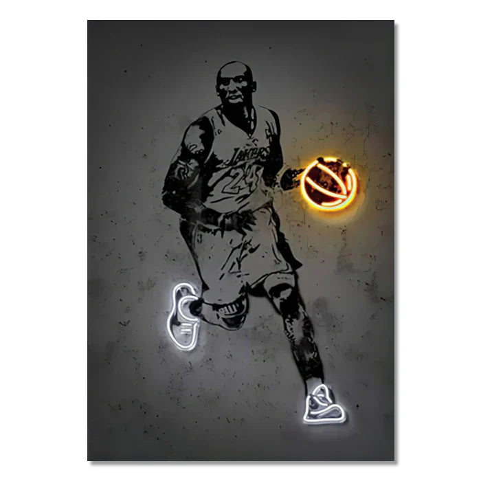 DecorBites™ Modern Sports Stars Wall Art Poster