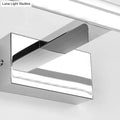 DecorBites™ Modern Stainless Steel LED Vanity Light Fixture - Nickel Bathroom Lighting