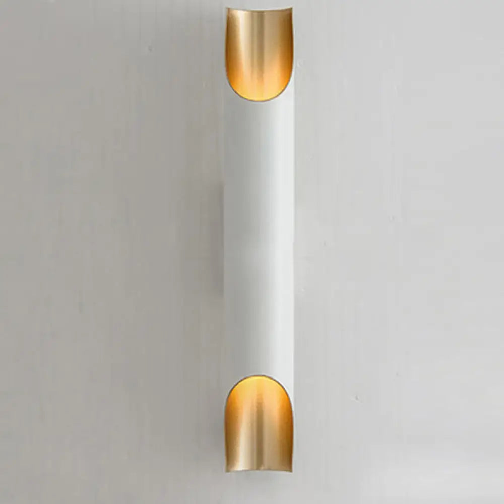 DecorBites™ Modern Tubular Aluminum Wall Sconce for Living Room Lighting