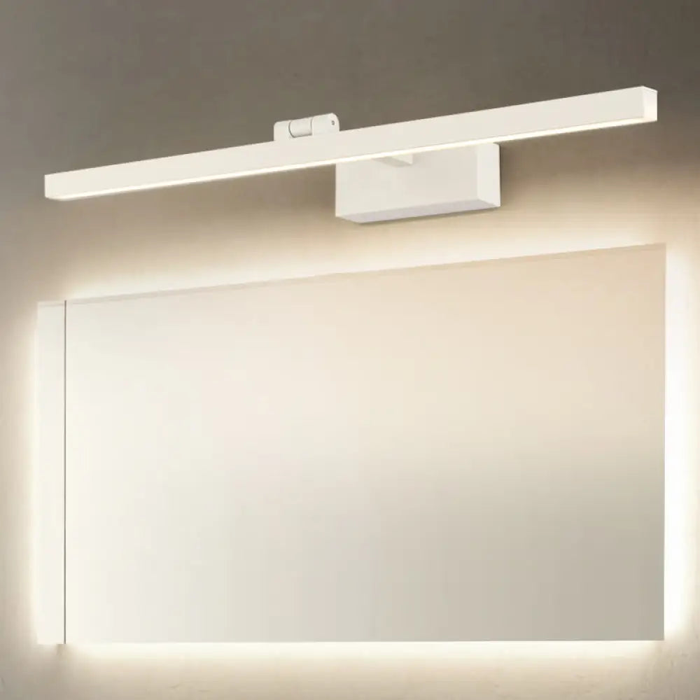 DecorBites™ Modern Tubular LED Vanity Lamp in Black/White Finish for Bathroom Wall Lighting