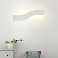 DecorBites™ Modern Twisted Sconce LED Wall Mounted Light Fixture in Gold - Warm White Light