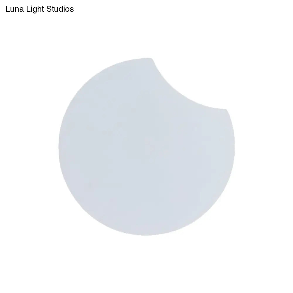 DecorBites™ Modernist Acrylic LED Wall Mount Light Fixture in Warm/White Light, 8.5"/12" W