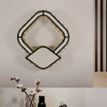 DecorBites™ Modernist Cut Crystal LED Petal Wall Lamp in Warm/White Light - White Wall Mount Lighting