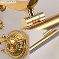 DecorBites™ Modernist Style LED Vanity Wall Light in Linear Metallic Design – 16"/21.5" Width, Brass/Gold Finish