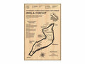 DecorBites™ Monaco Grand Prix F1 Racing Poster Art