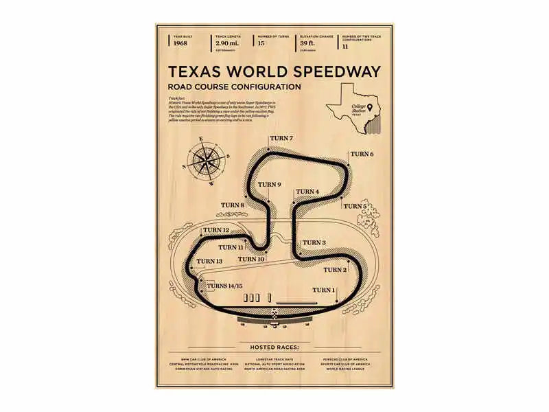 DecorBites™ Monaco Grand Prix Racing Wall Art Canvas