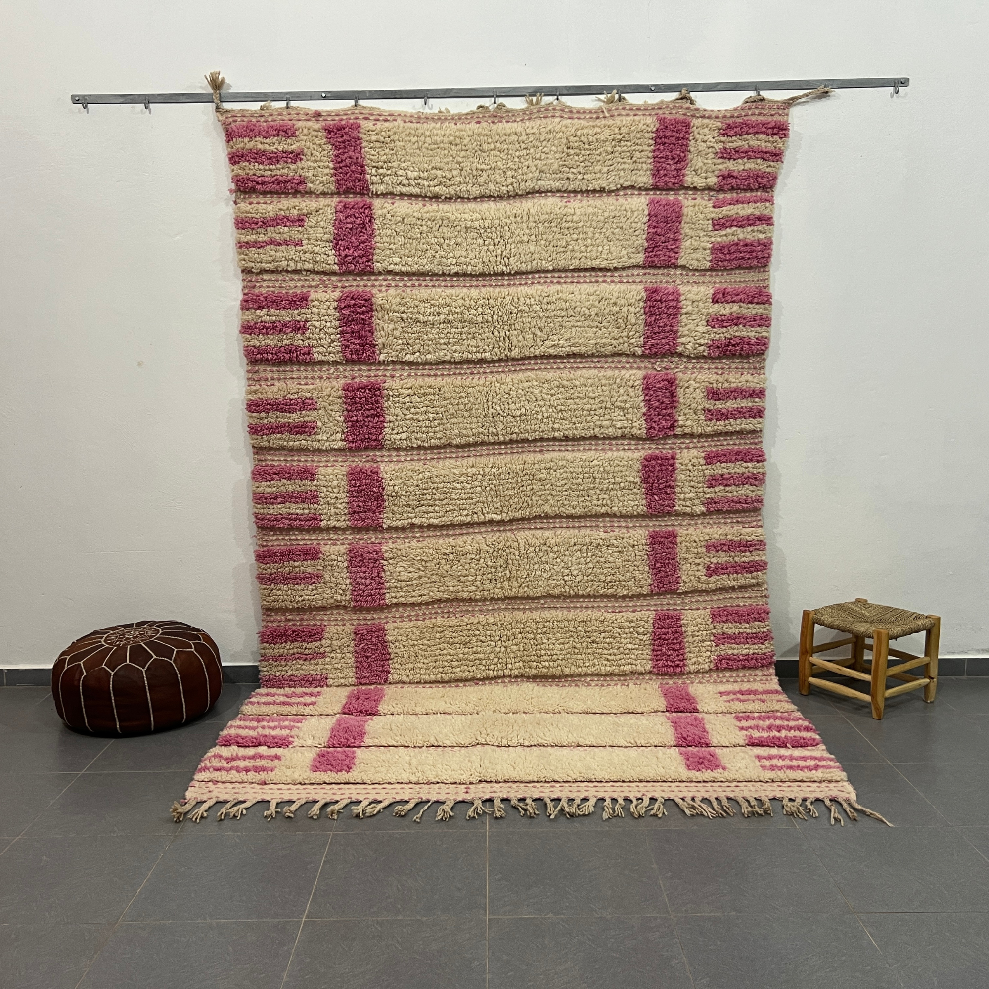 DecorBites™ Moroccan Handmade Azilal Rug 3m x 2m