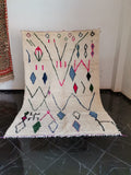 DecorBites™ Moroccan Handmade Azilal rug handmade