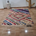 DecorBites™ Moroccan Handmade Beni Ouarain Rug 1.5m x 1m