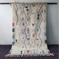 DecorBites™ Moroccan Handmade Beni Ouarain Rug 2.5m x 1.5m