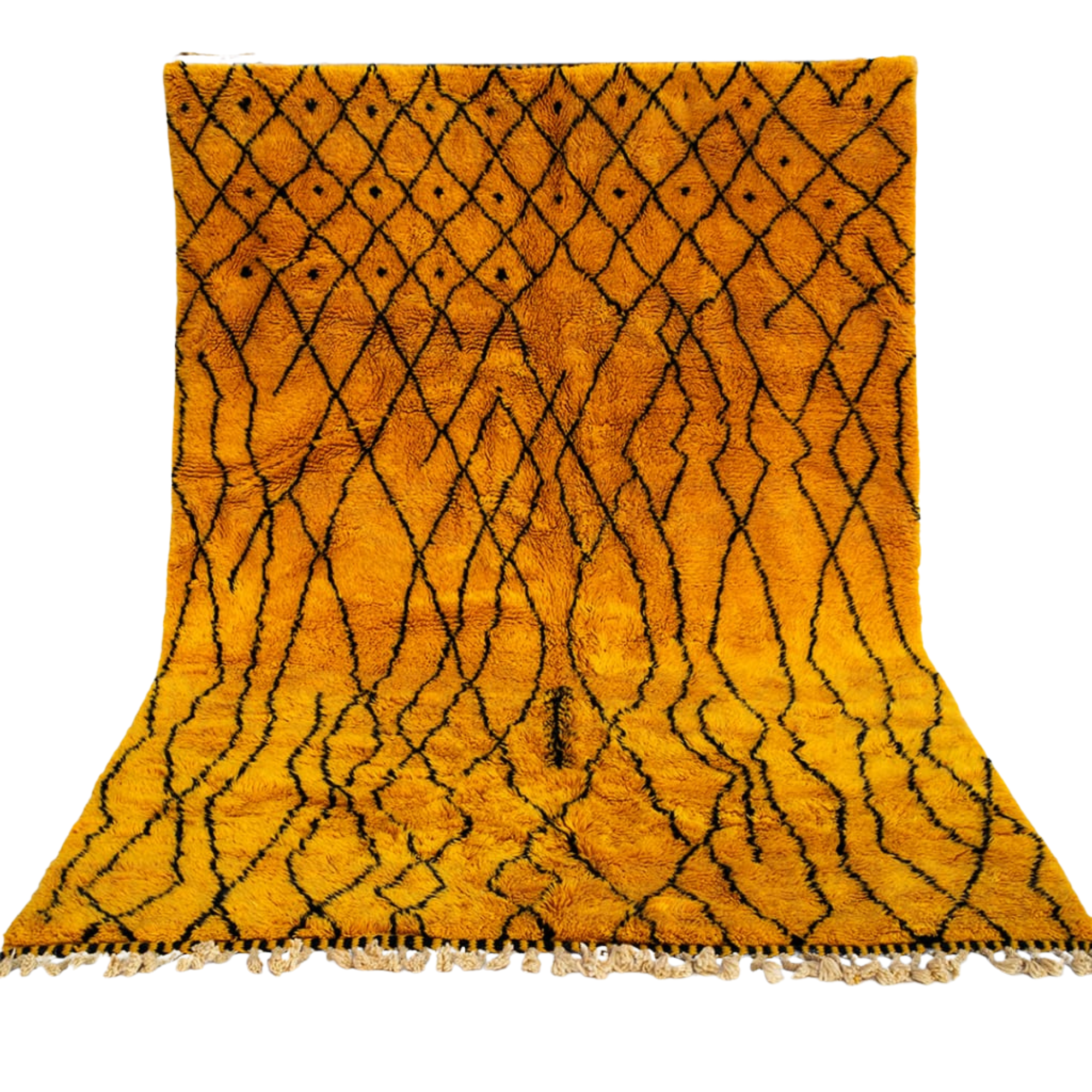 DecorBites™ Moroccan Handmade Handmade Beni Ouarain rug