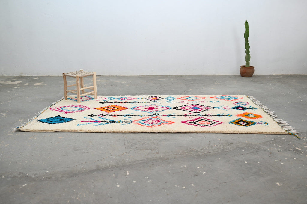 DecorBites™ Moroccan Handmade Traditional Azilal Carpet 272 X 147 Cm