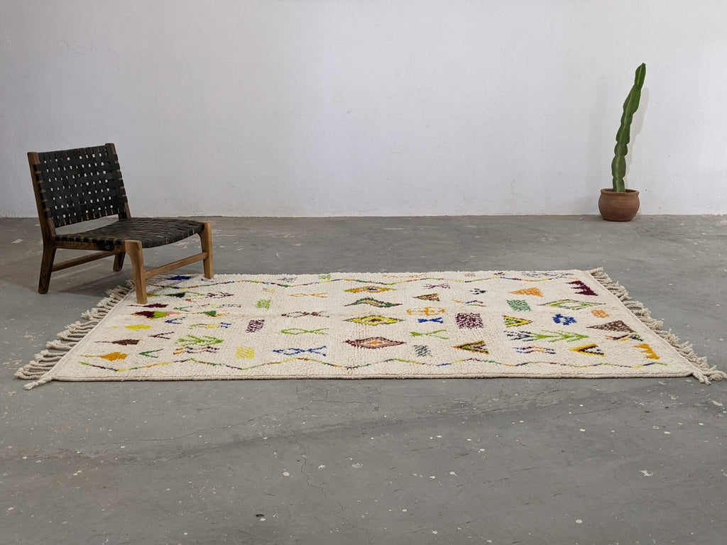 DecorBites™ Moroccan Handmade Traditional Azilal Rug 250 X 161cm