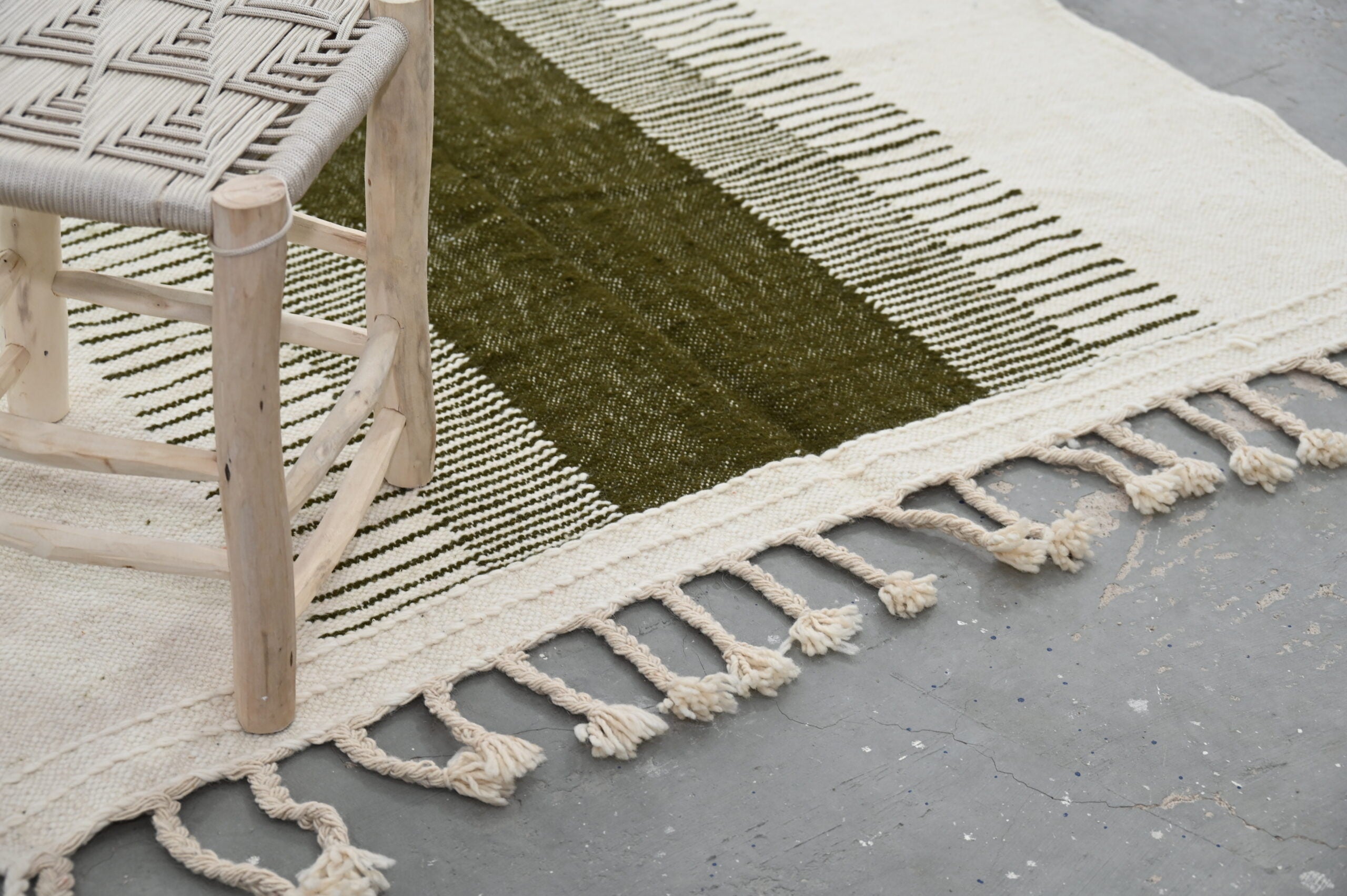 DecorBites™ Moroccan Handmade Traditional Azilal Rug 253 X 145 Cm