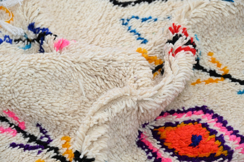 DecorBites™ Moroccan Handmade Traditional Azilal Rug 260 X 145 Cm