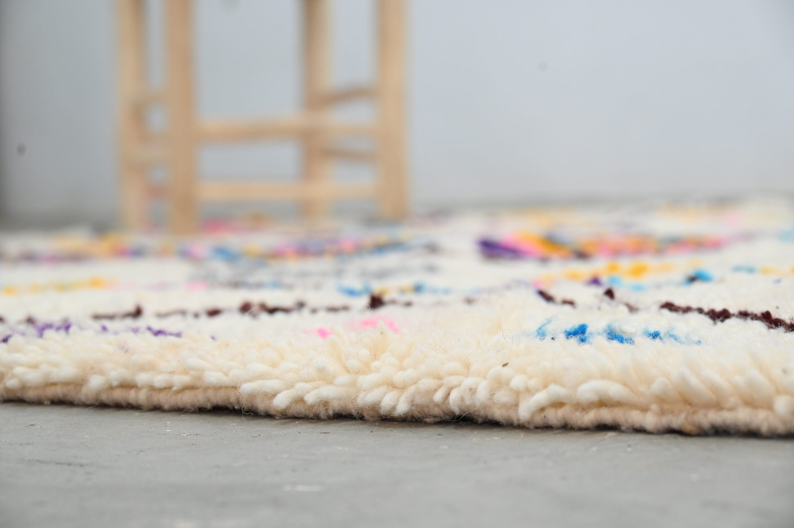 DecorBites™ Moroccan Handmade Traditional Azilal Rug 260 X 155 Cm