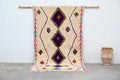 DecorBites™ Moroccan Handmade Traditional Azilal Rug 262 X 147 Cm