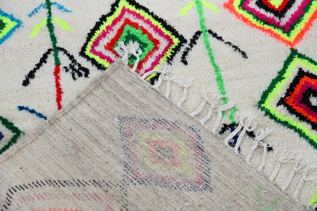 DecorBites™ Moroccan Handmade Traditional Azilal Rug 267 X 150 Cm